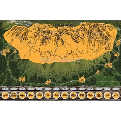 Stieracia mapa Vysoké Tatry