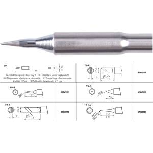 Extol накрайник за запояване t9-il за поялник 8794511