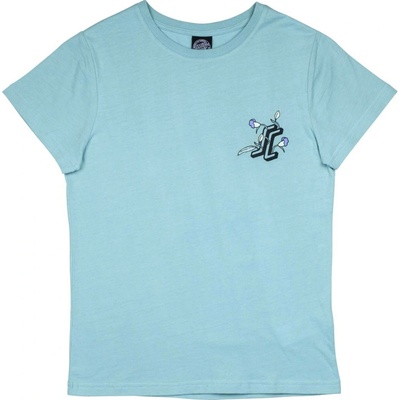 SANTA CRUZ tričko Floral Dot T-Shirt Mineral Blue