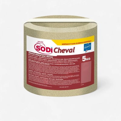 SODI Kamenná soľ pre kone a poníky 5 kg