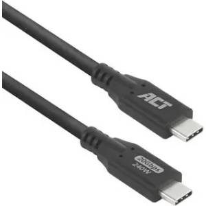 ACT Кабел USB-C - USB-C, 0.5 м / USB4, 20Gbps, 240W (AC7420) - xtreme
