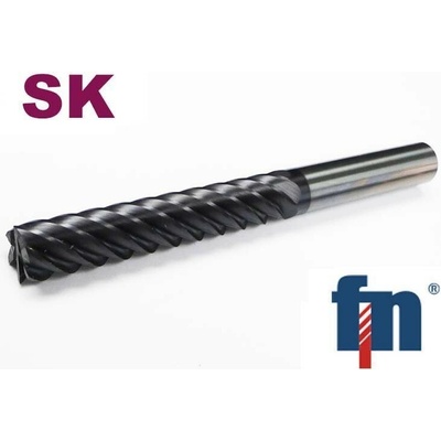 SK dokončovací fréza pr. 16,0 x 80,0 mm 6bř. 30° AlTiN se dvěmi břity do středu , typ H S131602E.160 AlTiN