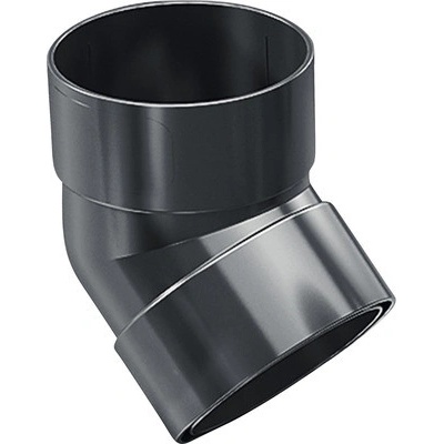 Precit Roof Koleno pre odkvapový zvod obojstranné Ø 63 mm 67° plast antracit