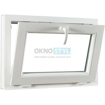 OKNOSTYL.cz plastové okno sklopné REHAU 7500 x 5500 mm Bílá