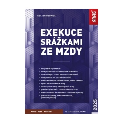 Exekuce srážkami ze mzdy 2025 Jan Breburda