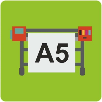 Papírový vklad A5 s tiskem