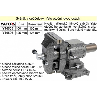 Yato Svěrák YT-6505