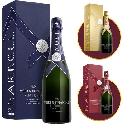 Moët & Chandon Limited Edition by Pharrell Williams 0,75 l (čistá fľaša)