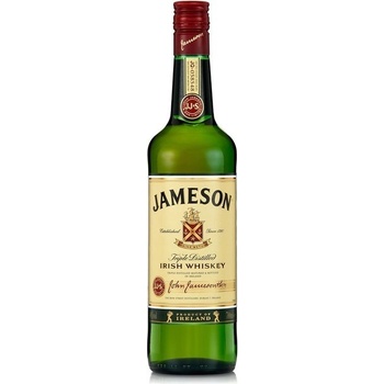 Jameson írska whiskey 40% 0,7 l (čistá fľaša)