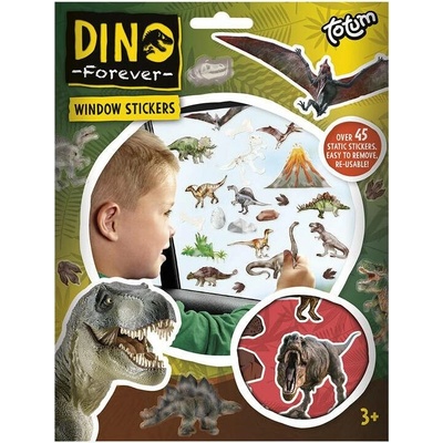 TOTUM Dino okenní dekorace