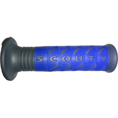 ARIETE gripy 10699-GA SCOUTY (120 mm) bez otvoru barva modrá/černá