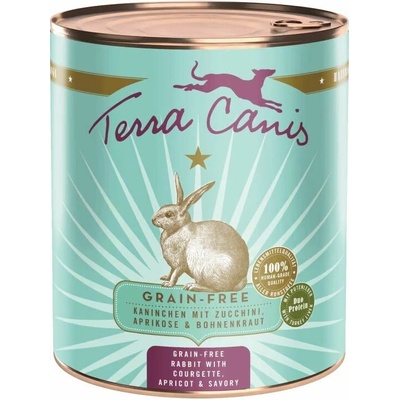 Terra Canis Grain-free Rabbit with courgette apricot & savory 800 g