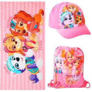 PAW PATROL Хавлиена кърпа Paw patrol Paw Patrol & Bag Set towel - Pink (Multicolor)