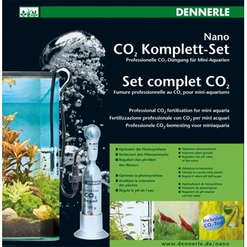 Dennerle Nano CO2 kompletní set s redukčním ventilem