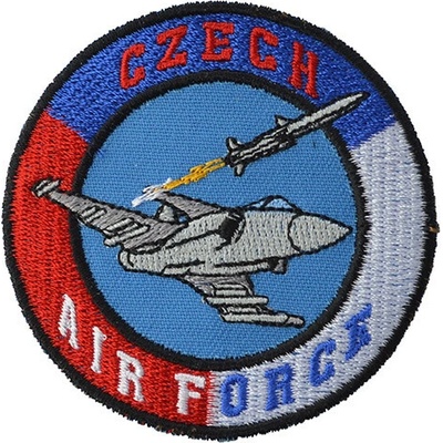 NAVYS Nášivka CZECH AIR FORCE s gripenom - FAREBNÁ