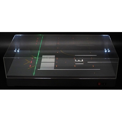 JC Wings Runway Display Case with LED RWY 31 1:500