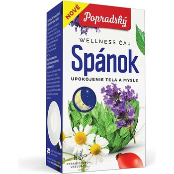 Popradský Wellness čaj Spánok upokojenie tela a mysle 27 g