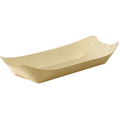 DUNI Miska BIO z trávy 285x135 mm Natural bal.