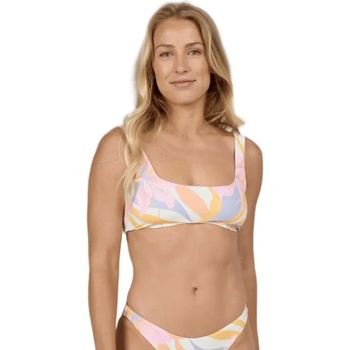 SALTY CREW Bloomed bikini top - White (Off White)