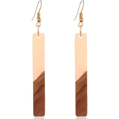 HARAHU Обици wo-32697 - Оранжева kp32697 (wo-32697)