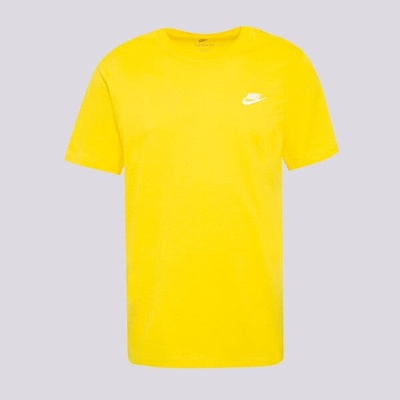 Nike Тениска Sportswear Club мъжки Дрехи Тениски AR4997-718 Жълт S (AR4997-718)
