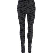 Golddigga All Over Print Leggings Ladies Black Camo Fear