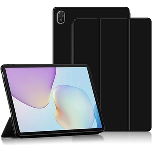 Gigapack Huawei MatePad 11.5 (2026) GIGAPACK Tok стоящ, с кожен ефект, активен FLIP, държач за настолен компютър, ЧЕРЕН (GP-183013)