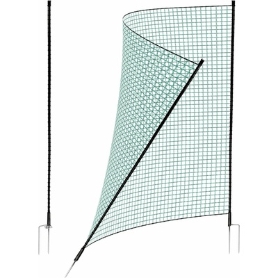 Branka pro mobilní ohradníkové sítě, výška 120 cm, šířka 90 cm, 2 hroty, nevodivá
