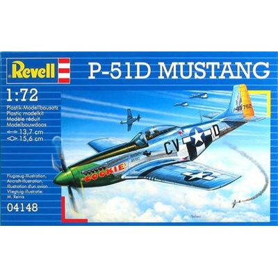 Revell North American P-51D Mustang ModelKit 04148 1:72