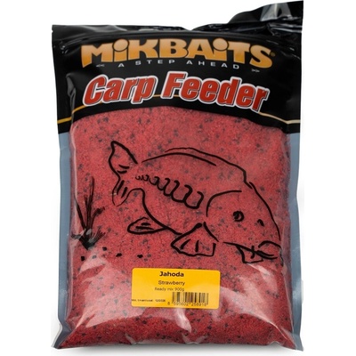 Mikbaits Vlhčený Ready Mix 900 g Jahoda