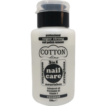 Cotton line професионален лакочистител, 3в1, 200мл, Кокос