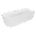 Mexen Mia 150x75 cm right white/chrome (52691507500P-01)