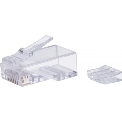 EMOS K0103 Konektor RJ45 pro UTP kabel (drát), bílý