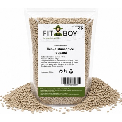 FITBOY Česká slnečnica lúpaná 5000 g