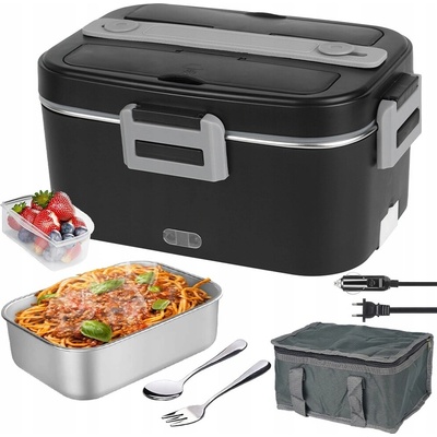ELEKTRICKÝ LUNCH BOX 1,8L 60W 220V/12V/24V OHŘÍVAČ JÍDLA DO AUTA
