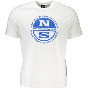 North sails Мъжка тениска с къс ръкав north sails, Цвят Бял (902832000_bi0101) - mystock - 68,45 лв