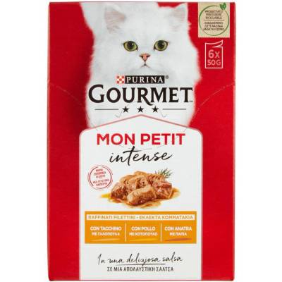 Gourmet jemné kúsky kuracieho mäsa v lahodnej omáčke 50 g-6ks