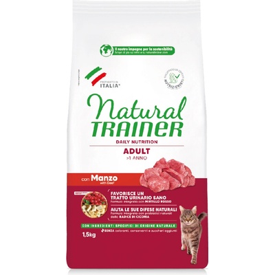 Natural Trainer Adult s hovädzím 2 x 9 kg