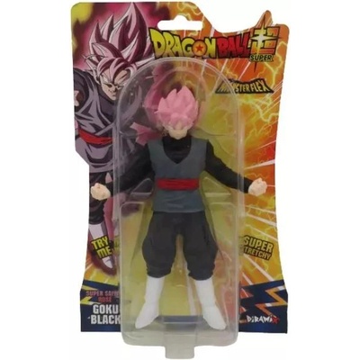 diramix Monsterflex: фигурка на Dragon Ball, която може да се разтяга - Black Goku Pink (0391-SSRGB)