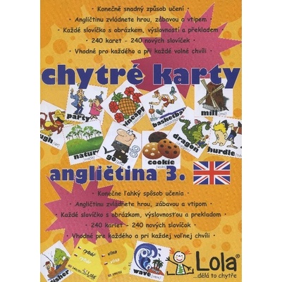 Chytré karty Angličtina slovíčka 3
