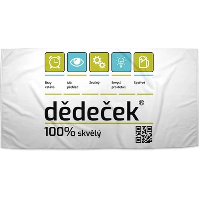 SABLIO Ručník - Dědeček 30x50 cm