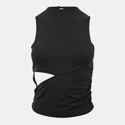 Jack Wills Women's Side Slash Vest - Black