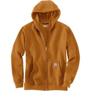 Carhartt WIP Мъжки суичър Carhartt Zip Hooded Sweatshirt Hoodie - Carhartt Brown (017-1866-0511)