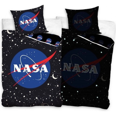 Carbotex obojstranné svietiace obliečky NASA 140x200 70x90