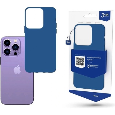 3mk Protection Кейс 3mk Matt Case за Apple iPhone 14 Pro Max, blueberry (5903108476898)