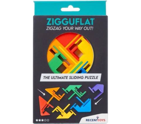 RECENTTOYS Zigguflat Puzzle
