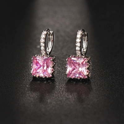 Sisi Jewelry Swarovski Elements Luisa Rose E1329 růžová