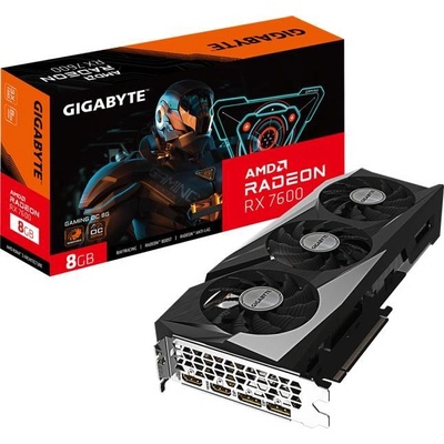 GIGABYTE Radeon RX 7600 GAMING OC 8GB GDDR6