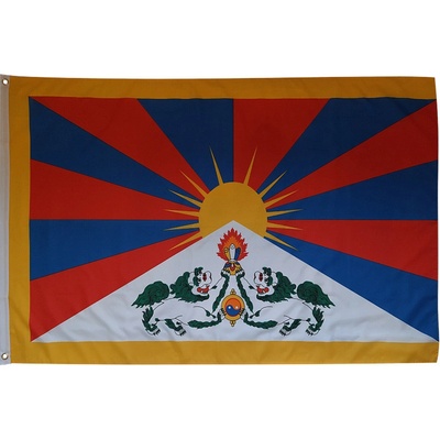 Vlajka TIBET, 90x150 cm