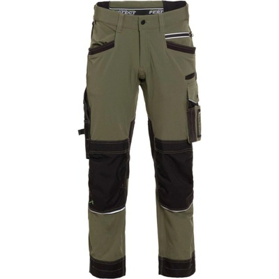 Stalco Kalhoty STRETCH LINE Perfect olivové